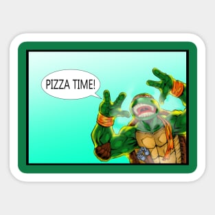 Pizza Time Sticker